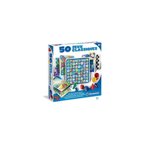 Clementoni Multicolore - 50 Jeux Classiques