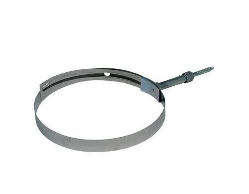 Collier téléscopique réglable inox 80 à 140mm T.E.N tôlerie référence 006001.