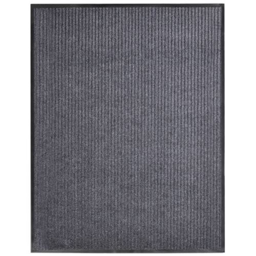 Vidaxl paillasson gris 120x220 cm pvc 287667
