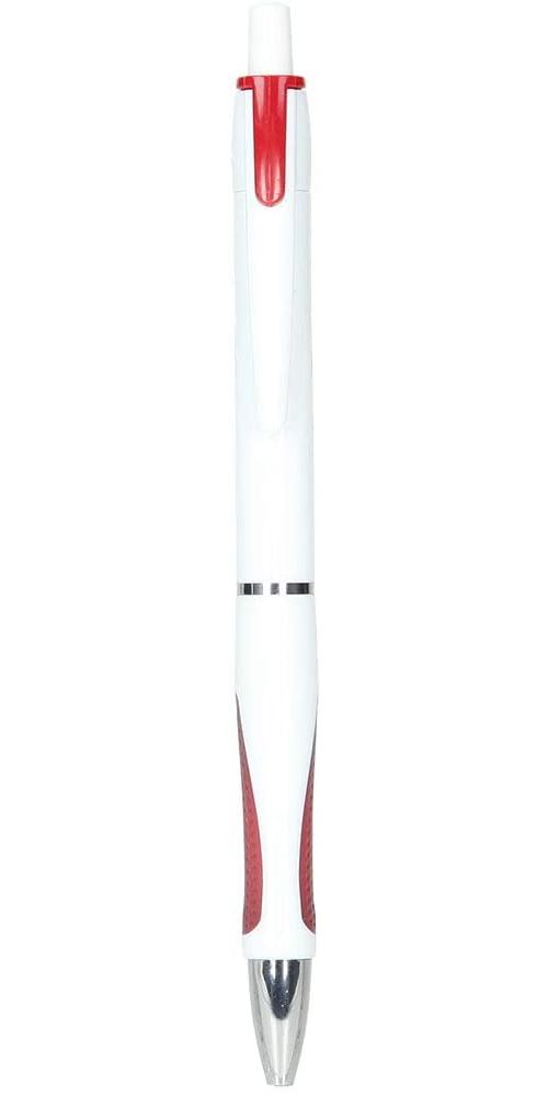 Stylo bille rétractable Bingo Rouge/blanc 0,7 mm - Lot de 25.