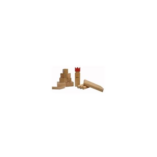 BEX KUBB PRO BOIS EN CAOUTCHOUC Colourbox - ROUGE KING