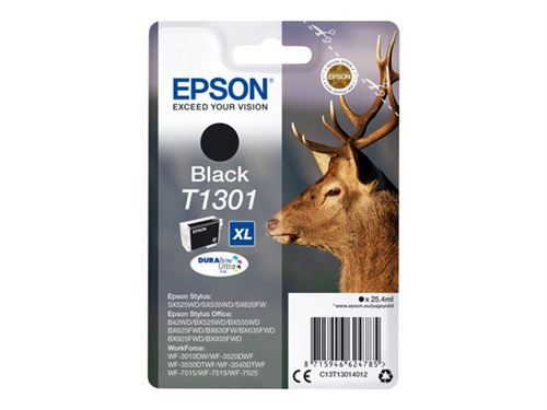 Epson T1301 - taille XL - noir - originale - cartouche d'encre