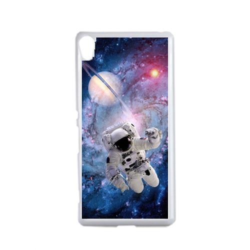 Coque Astronaute Planete 2 Compatible Sony Xperia Performance Transparent