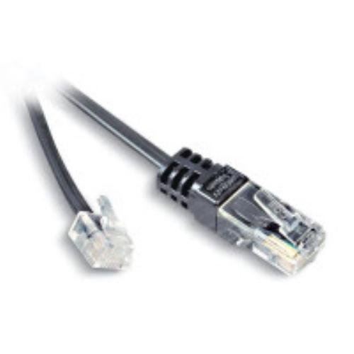 Neklan 2120096 Cordon Numéris RJ11/RJ45 10 m Noir