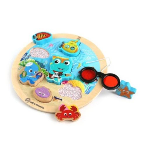 Hape casse-tête en bois Submarine Adventure bleu 9 pièces