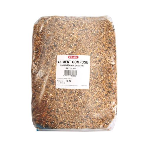 Meilleurs prix pour Zolux - Sac de graines mélange pour oiseaux du jardin 12kg