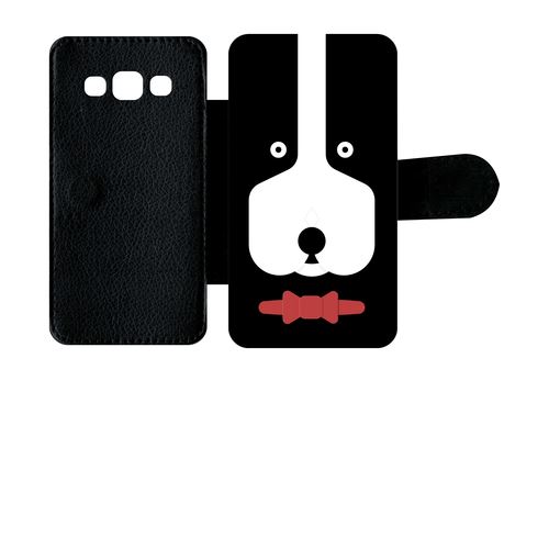 Etui À Rabat Samsung Galaxy A3 Chien Noeud Papillon