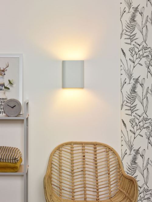 Lucide OVALIS - Applique Murale - Blanc
