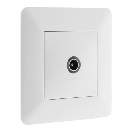Artezo-Prise TV &Oslash;9,52mm Blanc - Artezo