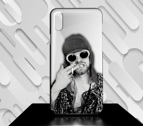 Coque compatible pour Samsung Galaxy A10 -NIRVANA - KURT COBAIN - Réf 25