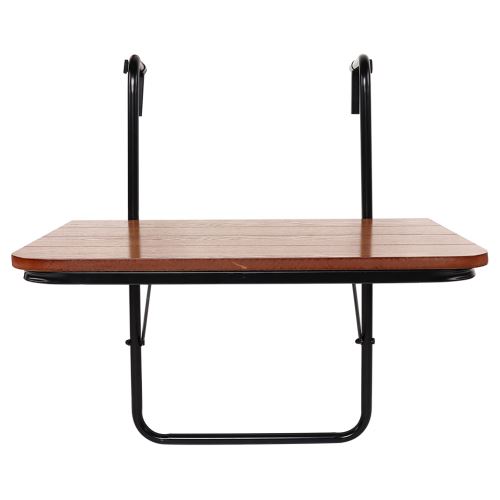 Balcon Table suspendue haute qualité Support en fer Table de jardin