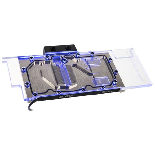 alphacool alphacool eisblock gpx-n light für geforce rtx 2080 m01 - plexi noir
