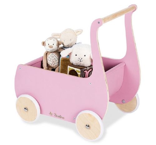 Pinolino Mette Poussette de poupee rose