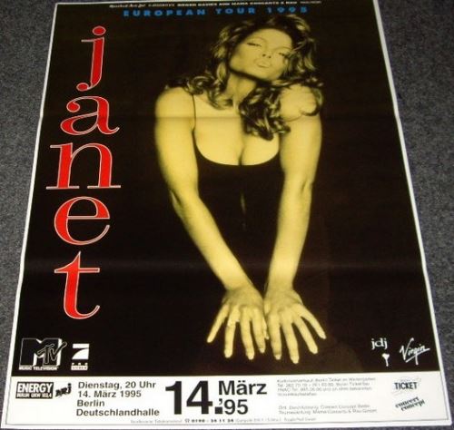 Janet JACKSON - 60x84 cm - AFFICHE / POSTER