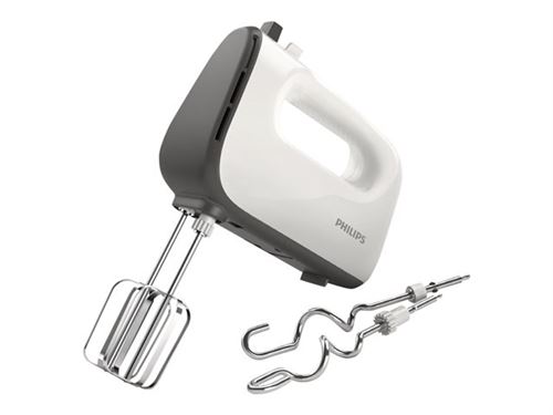 Philips Viva Collection HR3740 - Batteur à main - 450 Watt - blanc/gris cachemire