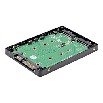 StarTech.com Adaptateur 2x SSD M.2 vers SATA 2,5 avec RAID