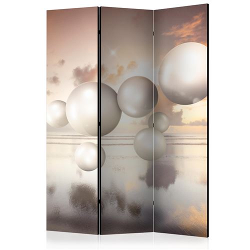 Paris Prix - Paravent 3 Volets morning Jewels 135x172cm