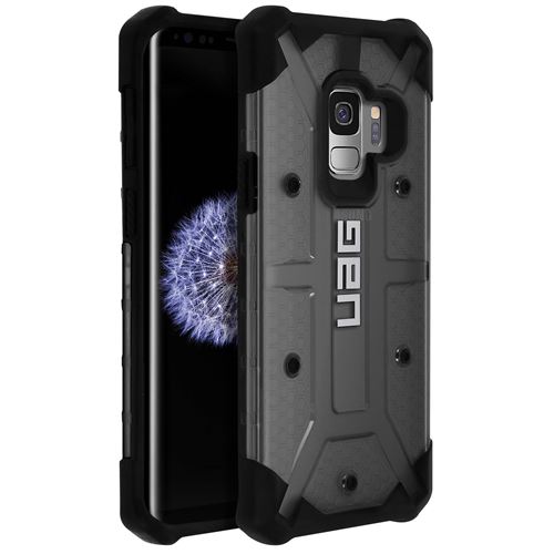 Coque pour galaxy s9 coque protection antichoc antichutes uag plasma gris transparent
