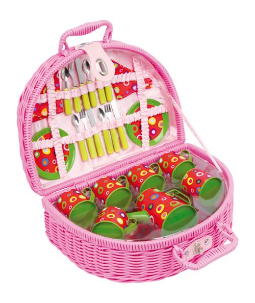 Valise De Pique-Nique «Cercles Colorés»