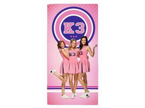 Studio 100 serviette de bain K3 filles rose 75 x 150 cm