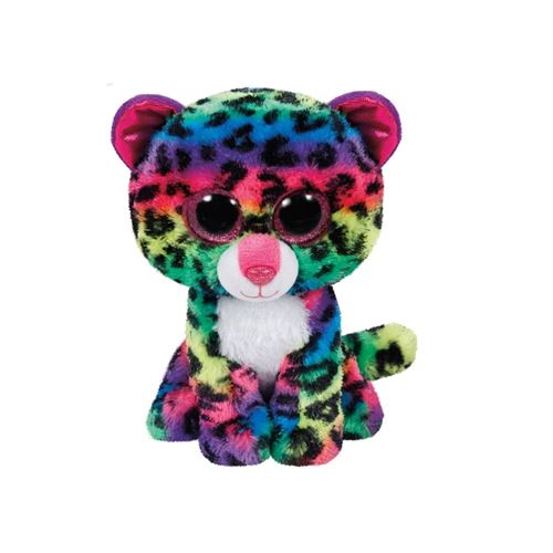 Peluche Ty Beanie Boo s Small Dotty le Leopard 15 cm Animal en peluche Achat prix fnac