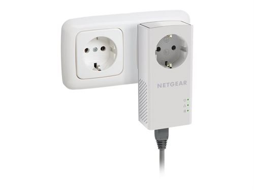 NETGEAR Powerline PLP1200 - Bridge - GigE, HomePlug AV (HPAV) 2.0, IEEE 1901 - aansluitbaar aan muur (pak van 2)