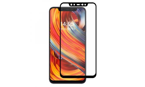 Verre protecteur écran 3D intégral pour Mi8 noir