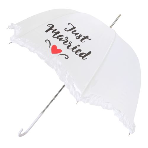 8 26 Sur X Brella Parapluie Mariage Taille Unique Blanc Just Married Utum310 Parapluies Achat Prix Fnac