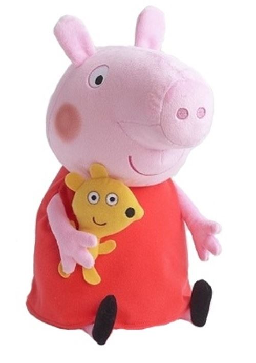 Nickelodeon peluche Peppa Pig peluche rouge 33 cm