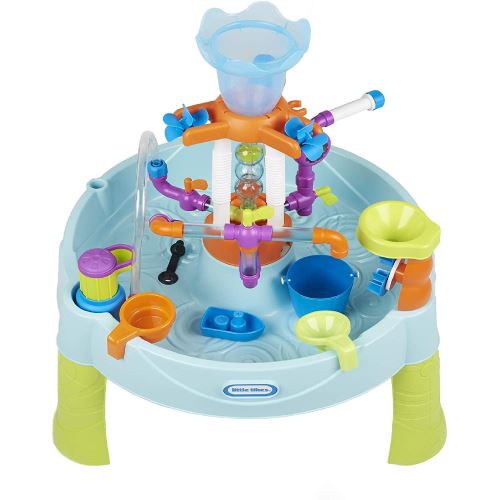 Little Tikes 650666M - Flowin' Fun Une table d'eau robuste avec des éléments interchangeables