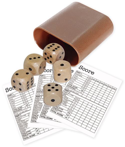 Jeu de Dés Stars 7 Pièces