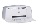 HP Photosmart 325 - Imprimante - couleur - jet d'encre - 101.6 x 165.1 mm - 1200 ppp jusqu'à 0.75 min/page (couleur) - capacité : 20 feuilles - USB