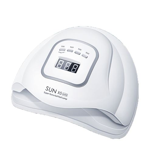 Nail art lumière Sun 5X MAX 120W LED UV Détection automatique -blanc
