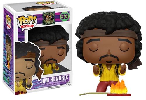 Jimi Hendrix Monterey - Figurine en vinyle Funko Pop exclusive à Jimi Hendrix Monterey