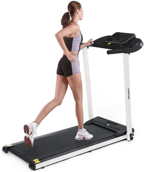 tapis de course lontek p7 pliable vitesse max 10 km h machines de cardio training achat prix fnac