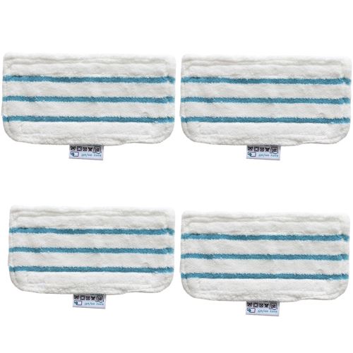4 x Cleaner remplacement Lavable plancher vapeur serpillère pour Black et Decker FSM16
