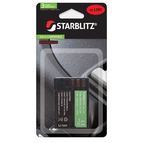 Starblitz Batterie Compatible Avec Pentax D-Li90 - Neuf - Image 2