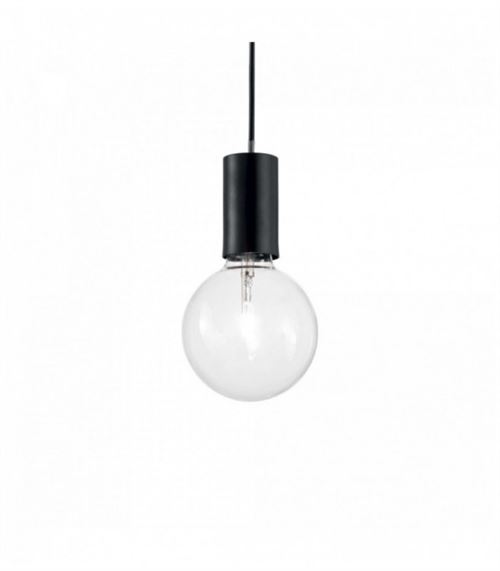 Suspension Noire HUGO 1 ampoule