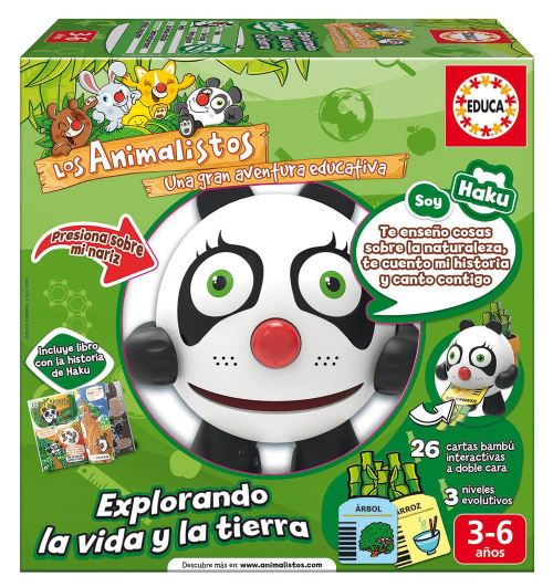 Jeu animalisto Haku ours penda 3-6 ans