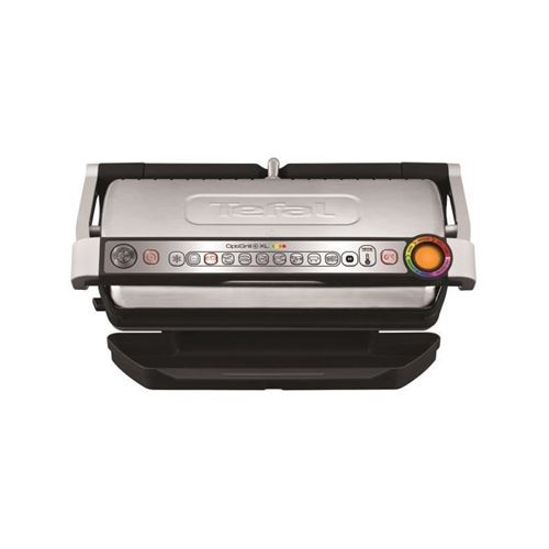 Tefal Gc724D12 Optigrill+ XL Grill Viande, 9 Programmes, Mode Manuel, Decongelation, Surface De Cuisson XL, Accessoires Inclus