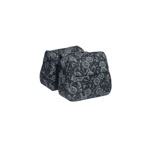 Sacoche velo porte bagage a pont newlooxs zarah joli noir - 37 litres - 380x300x180mm