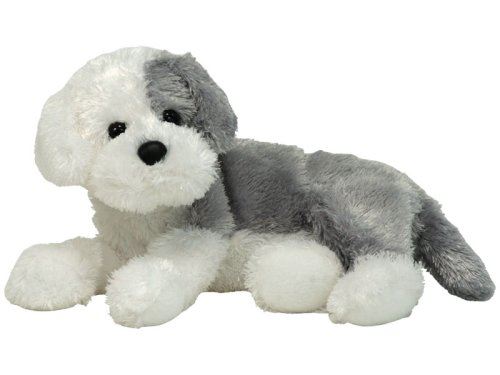 Ty Beanie Babies - Matlock le chien gris et blanc