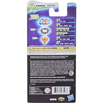 Beyblade Speedstorm Trompo + Lanzador Raid Luinor L6 Hasbro Color Gris | Cuotas sin interés