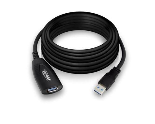 Eminent EM1530, 5 m, USB A, USB A, 3.0 (3.1 Gen 1), Noir