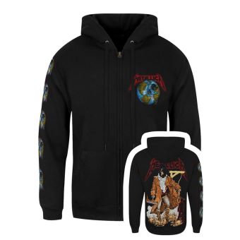 Metallica Sweat à capuche Executioner The Unforgiven Zippé Homme Noir - Taille M - 1
