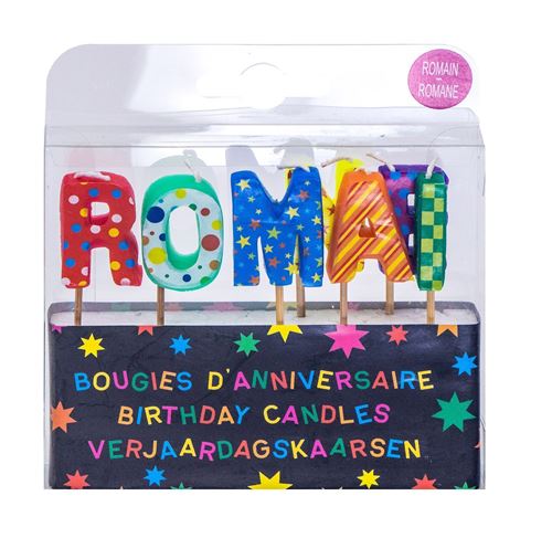 Bougies D Anniversaire Prenoms Romain Et Romane Achat Prix Fnac Bougies D Anniversaire Prenoms Romain Et Romane Achat Prix Fnac