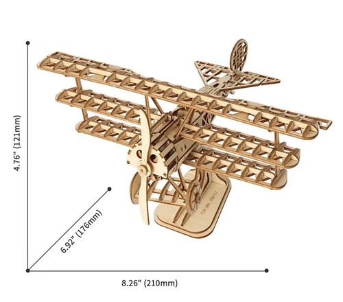 Maquette 3D - Avion Triplan