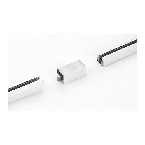 Fischer leuchten raccord m6 - pour rails électriques - linéaire - nickel mat - hv-track 4 fischer honsel 24510