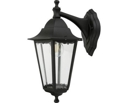 Smartwares Applique murale 60 W Noir CLAS5000.029