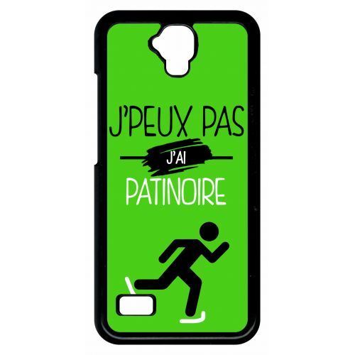 Coque huawei y560 j peux pas j ai patinoire 4